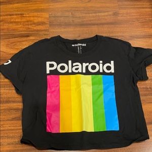 Polaroid Crop Top